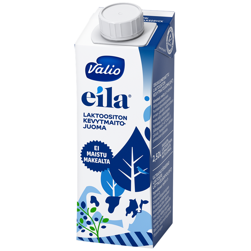 Valio Eila® kevytmaitojuoma 2,5 dl UHT laktoositon