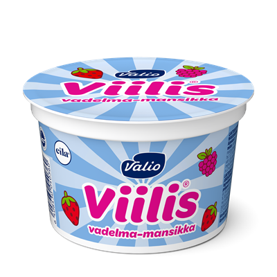 Valio Viilis® vadelma-mansikka laktoositon 200 g
