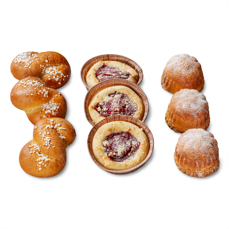 Valio gluteeniton kahvileipävalikoima 65-75 g x 30 / 2,05 kg