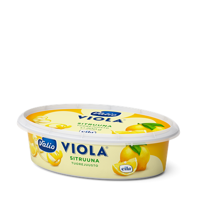 Valio Viola® sitruuna tuorejuusto laktoositon e200 g