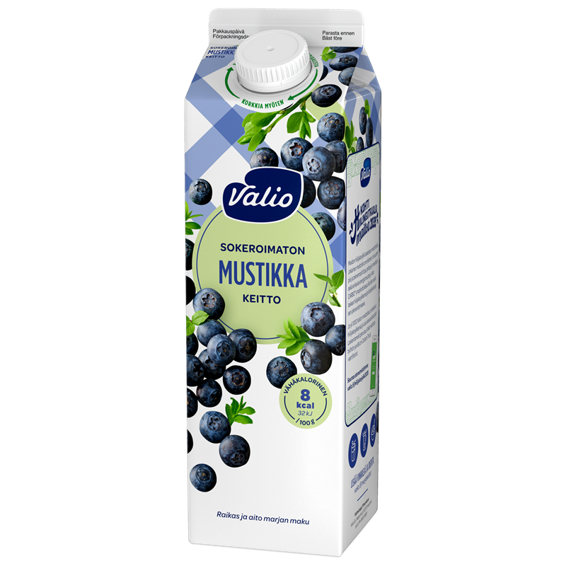 Valio mustikkakeitto 1 kg sokeroimaton