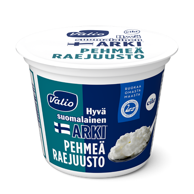 Valio Hyvä suomalainen Arki® pehmeä raejuusto laktoositon 200 g