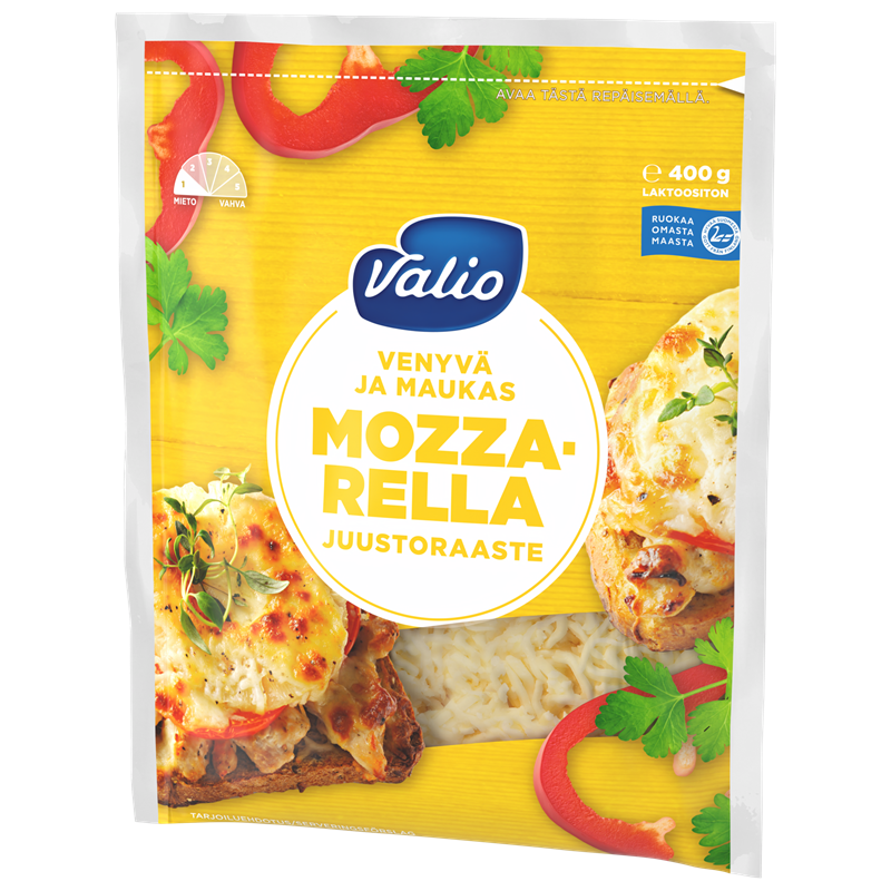 Valio mozzarella juustoraaste e400 g