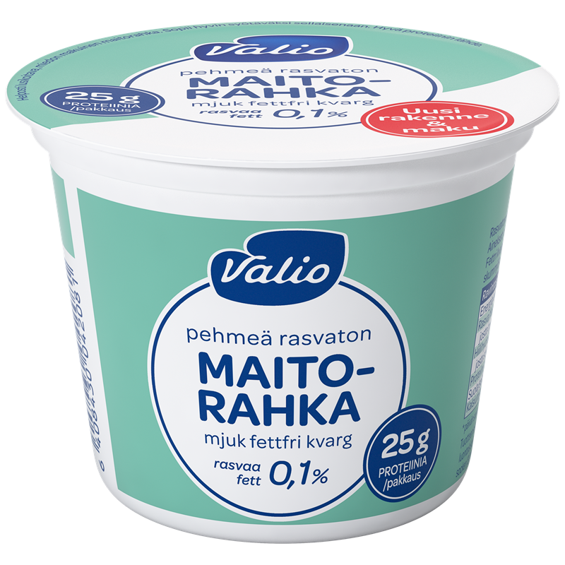 Valio pehmeä maitorahka maustamaton 250 g