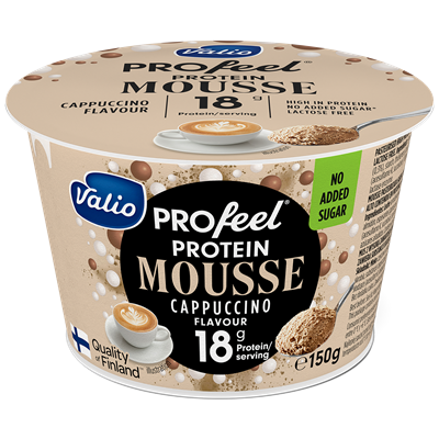 Valio PROfeel® Protein Mousse Cappuccino 150 g
