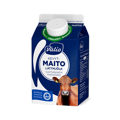 Valio kevytmaito 5 dl