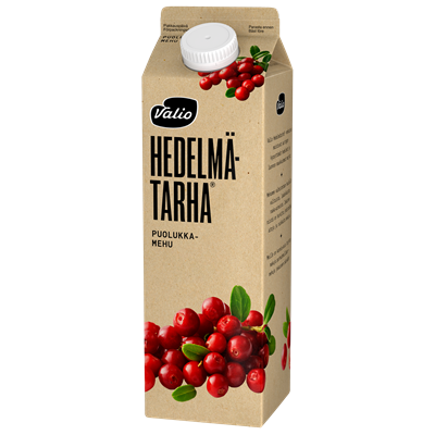 Valio Hedelmätarha® puolukkamehu 1 l