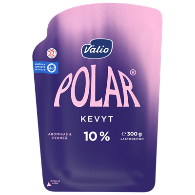 Valio Polar® Kevyt 10 % juustoviipale e300 g