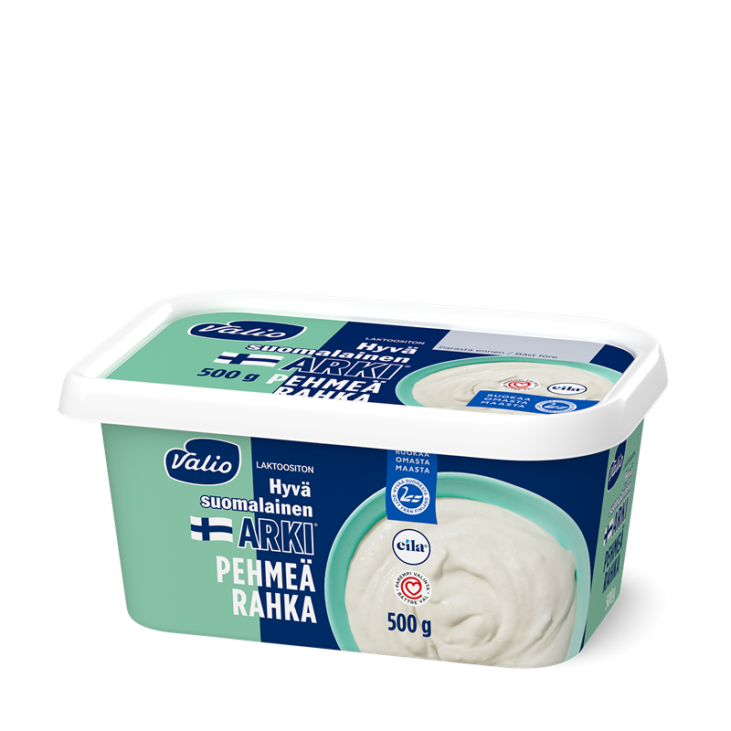 Valio Hyvä suomalainen Arki® pehmeä rahka laktoositon 500 g