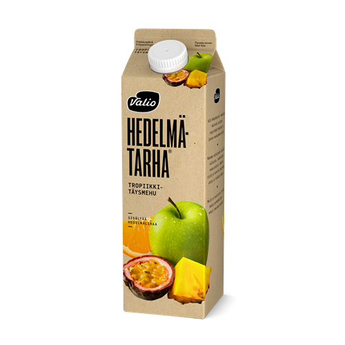 Valio Hedelmätarha® Tropiikki täysmehu 1 l hedelmälihaa