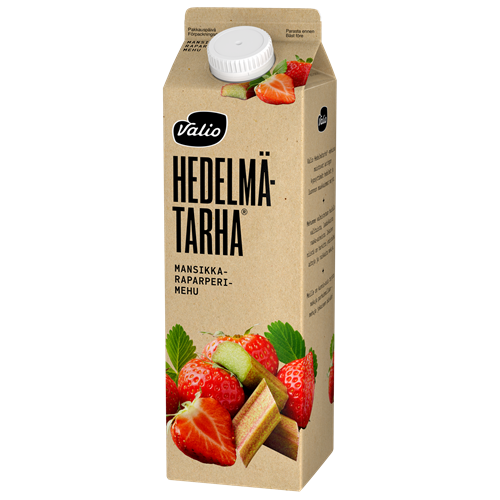 Valio Hedelmätarha® mansikka-raparperimehu 1 l