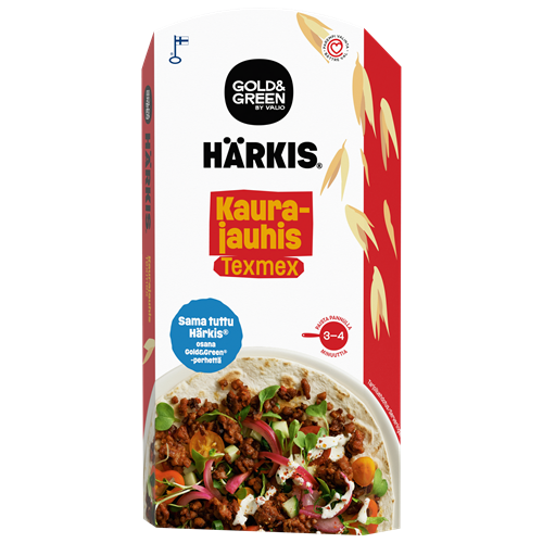 Gold&Green® Härkis® kaurajauhis 225 g Texmex