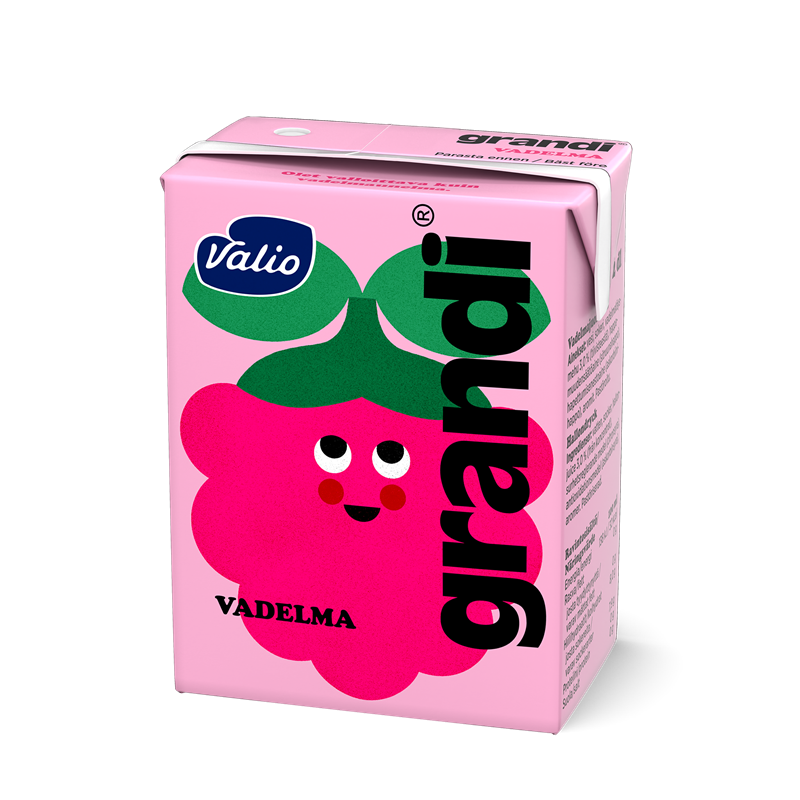 Valio Grandi® vadelma mehujuoma 2 dl