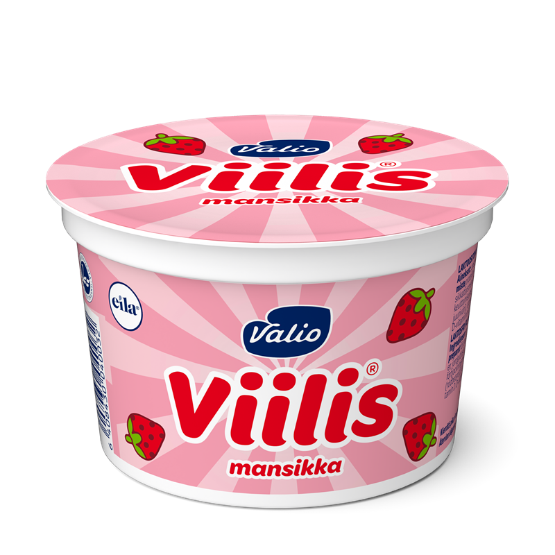 Valio Viilis® mansikka laktoositon 200 g