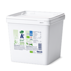 Valio A+™ Luomu™ luonnonjogurtti maustamaton rasvaton laktoositon 5 kg