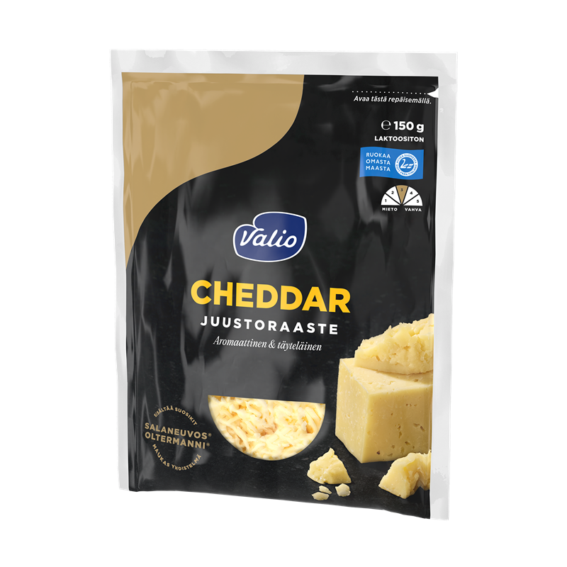 Valio cheddar e150 g juustoraaste