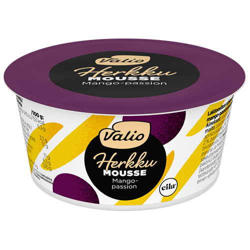 Valio Herkku mousse mango-passion laktoositon 100 g