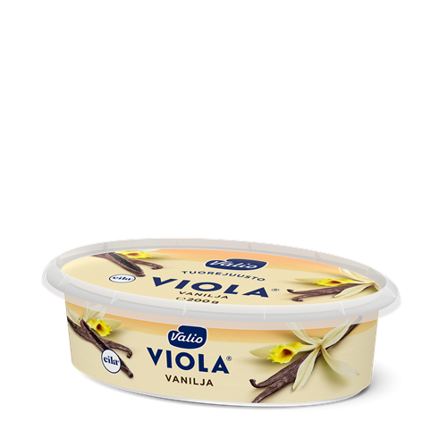 Valio Viola® vanilja tuorejuusto laktoositon e200 g
