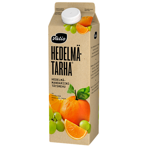 Valio Hedelmätarha® hedelmä-mandariinitäysmehu 1 l hedelmälihaa