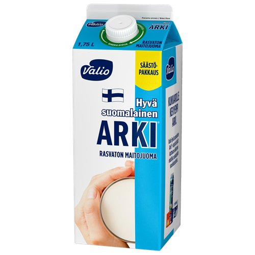 Valio Hyvä suomalainen Arki® rasvaton maitojuoma 1,75 l