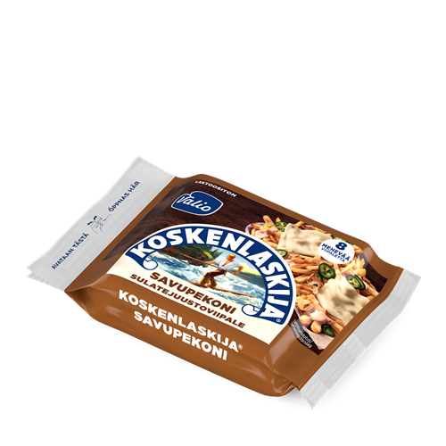 Valio Koskenlaskija® e200 g savupekoni sulatejuustoviipale laktoositon