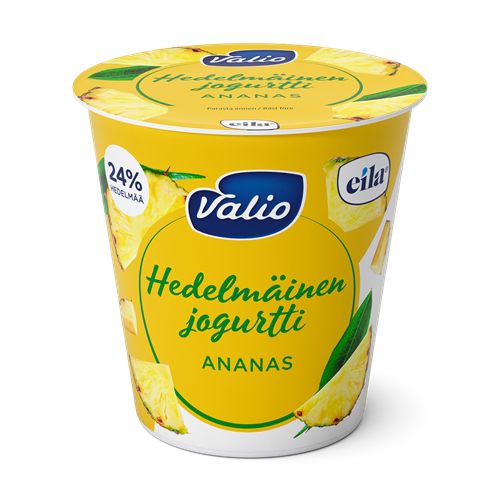 Valio hedelmäinen jogurtti ananas laktoositon 150 g