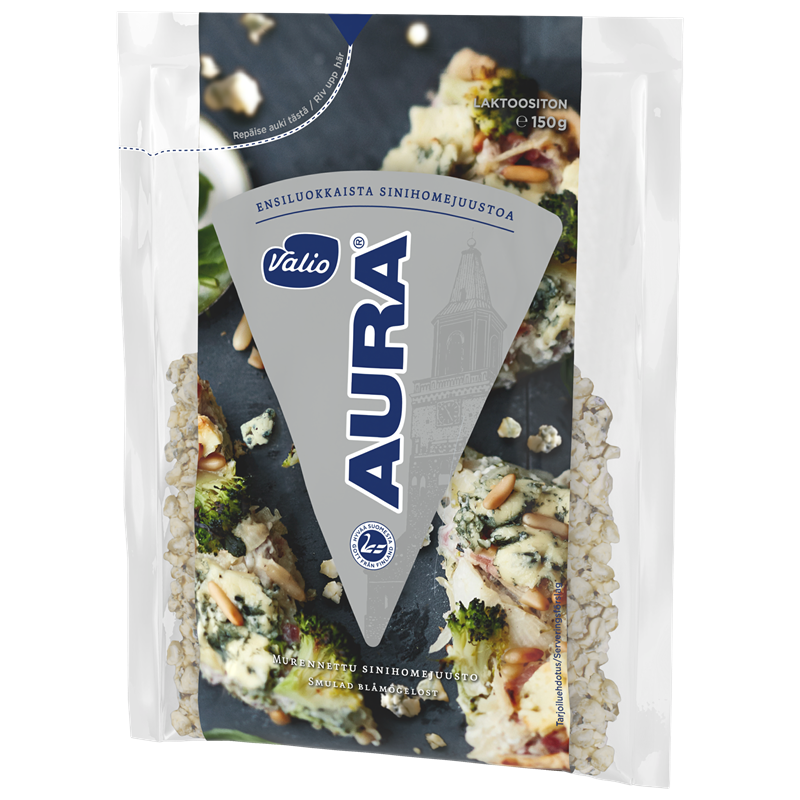 Valio AURA® sinihomejuusto murennettu e150 g