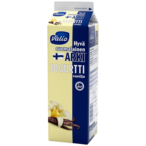 Valio Hyvä suomalainen Arki® jogurtti vanilja 1 kg