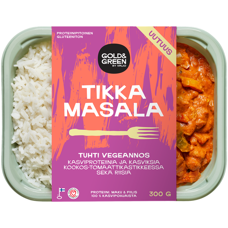 Gold&Green® Tikka Masala ja riisi 300 g