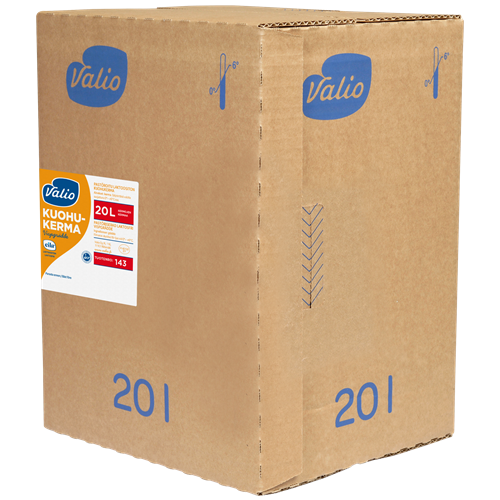 Valio kuohukerma laktoositon novobox 20 l